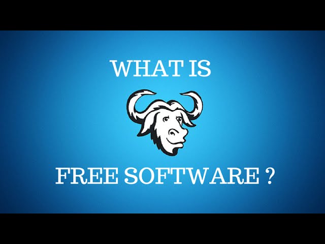 FOSS Free And Open Source Software